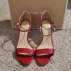 Michael Kors Simone Red Women's Heels